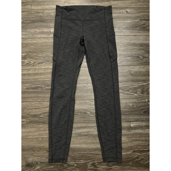 Lululemon Speed Up Tight 28" Heathered Black size 8 - Picture 1 of 8